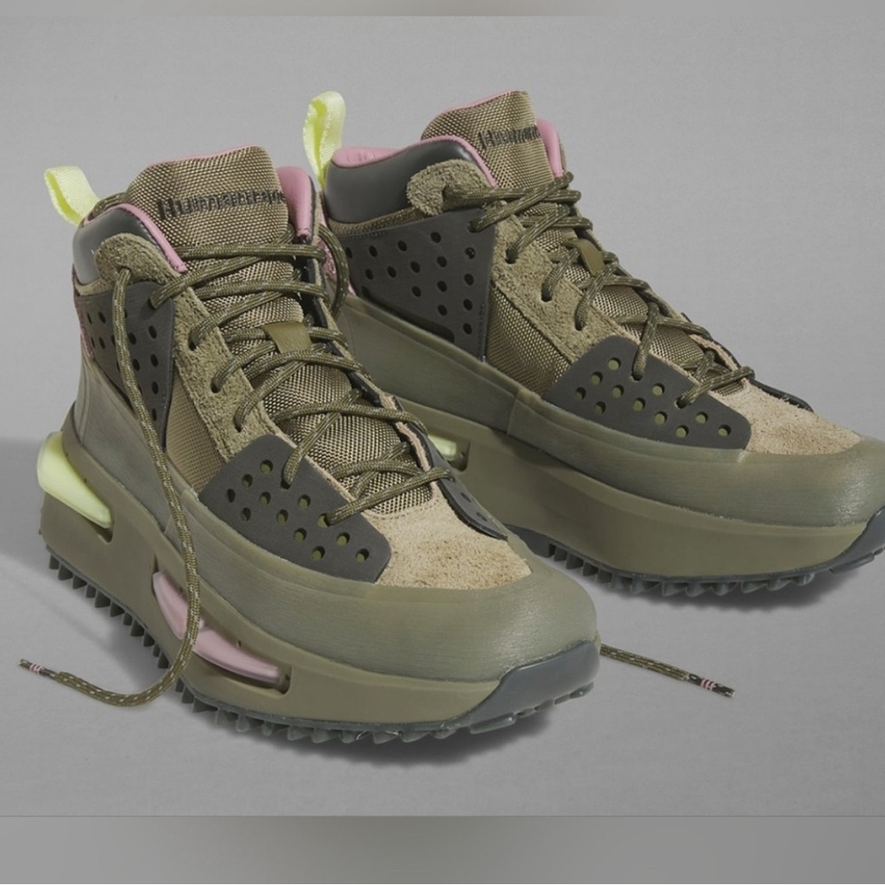 NWT Adidas x Pharrell Focus Olive Human Race Boost NMD S1 RYAT 6.5